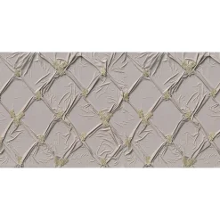Fototapete Vlies Stoff Satin Ornamente beige