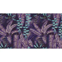Fototapete Vlies Tropisch Blätter violett Premium