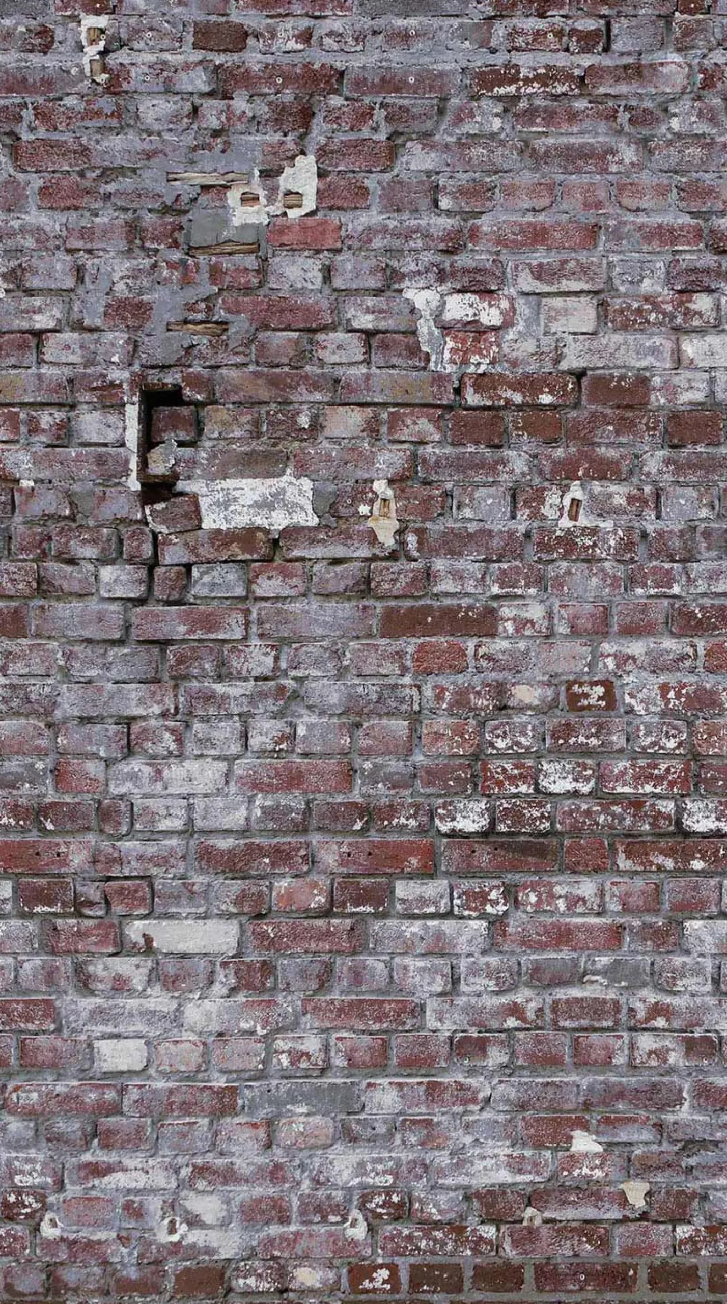 Fototapete Vlies Vintage Backstein-Mauer grau 38337-1