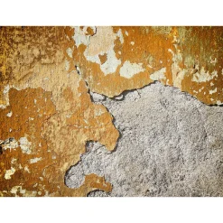 Fototapete Vlies Wand Mauer Verputzt braun grau