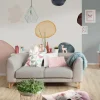 Fototapete Vlies Wasserfarben Kreise bunt creme