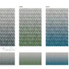 Fototapete Vlies Wellen Grafik 3D-Effekt grau 47251