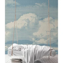Fototapete Vlies Wolken Himmel blau weiß Premium