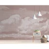 Fototapete Vlies Wolken Himmel taupe weiß Premium