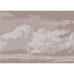Fototapete Vlies Wolken Himmel taupe weiß Premium