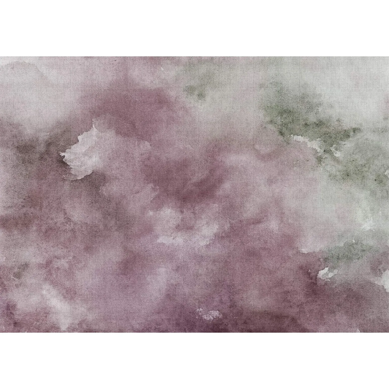 Fototapete Vlies Wolken Wasserfarben rosa Premium
