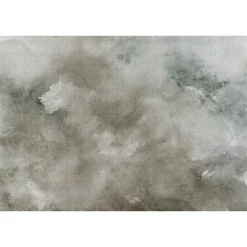 Fototapete Vlies Wolken Wasserfarben grau Premium