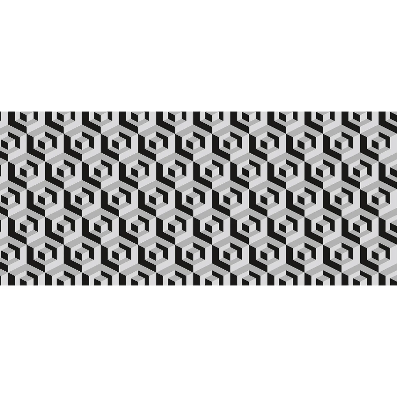Fototapete Vlies Würfel 3D Grafik grau schwarz