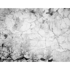 Fototapete Vlies Zement Risse Wand grau Designwalls