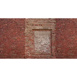 Fototapete Vlies Ziegelsteine Mauer rot braun