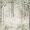 Fototapete Wald Natur Grün Beige Braun ML2801