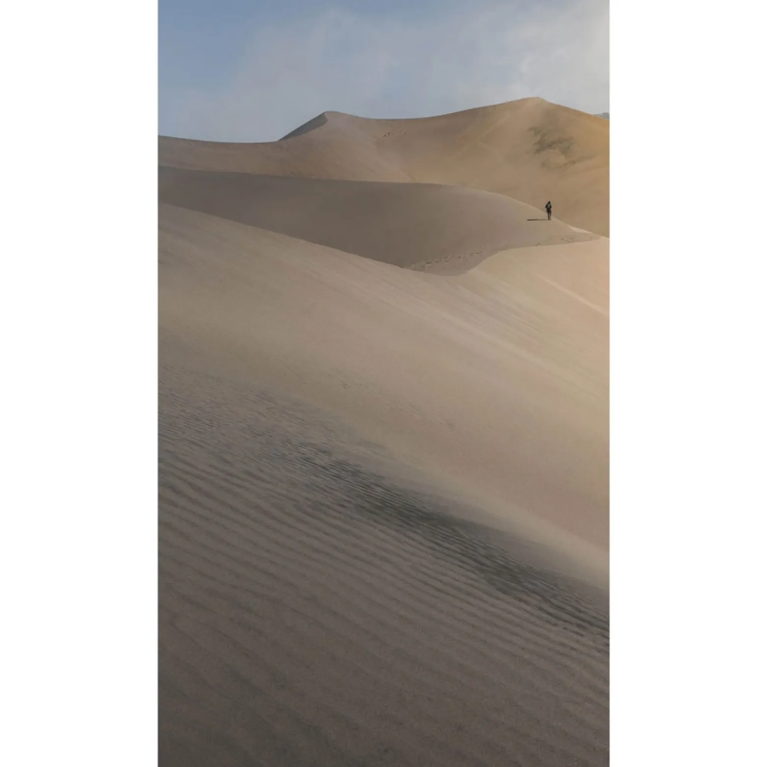 Fototapete Wüste Dünen Himmel Beige Blau 2533N-81