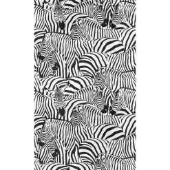 Fototapete Zebra Exotisch Schwarz Weiß 39873-1