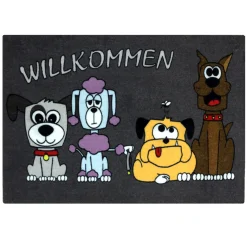 Fußmatte Türmatte Hunde Katzen 50x70cm versch. Motive