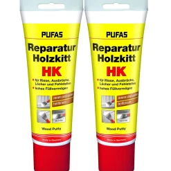 Gebrauchsfertiger Reparatur Holzkitt braun 400g Pufas