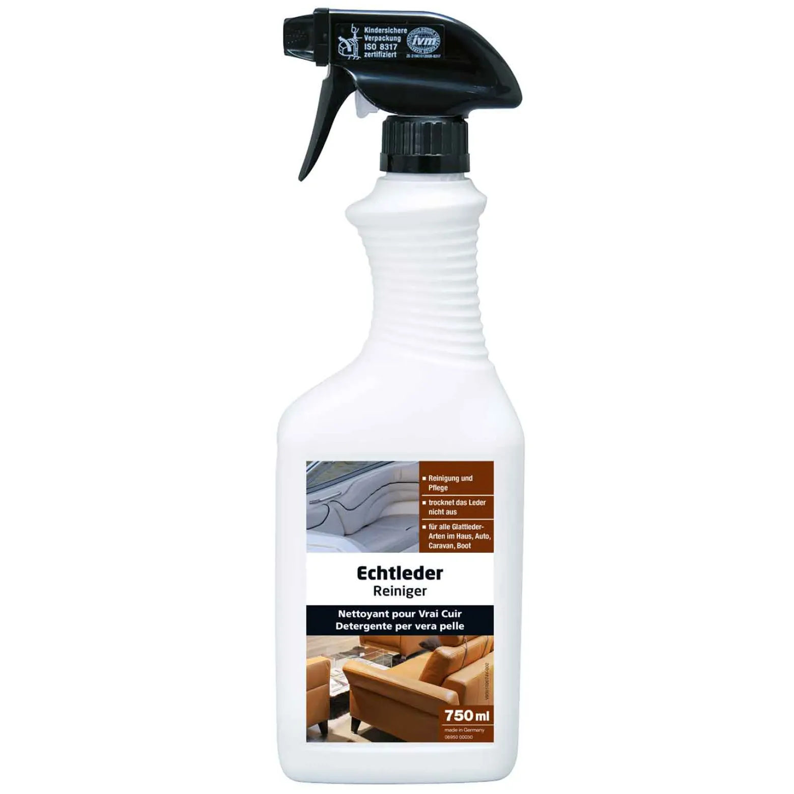 Glutoclean Echtleder Reiniger Spezialreiniger 750 ml