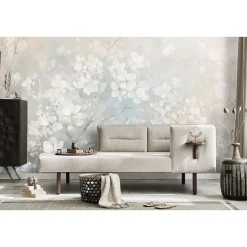 Guido Maria Kretschmer Fototapete Blumen Beige Blau