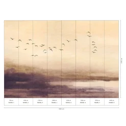 Guido Maria Kretschmer Fototapete Landschaft Beige Braun