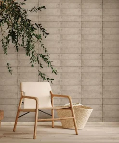 GZSZ Vliestapete Beton Optik Steine Beige 34859