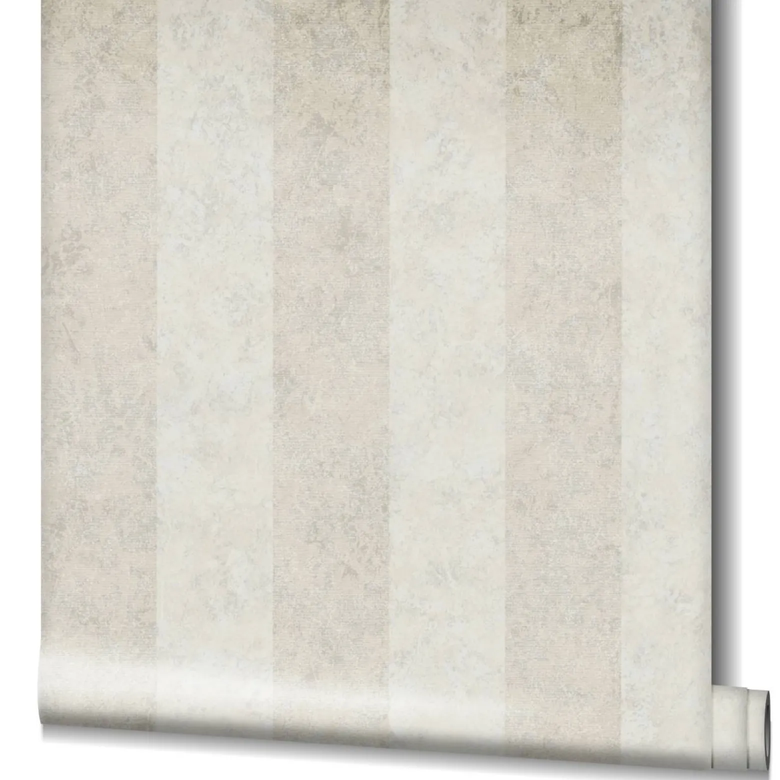 GZSZ Vliestapete Streifen Shabby Beige Gold Metallic 34820
