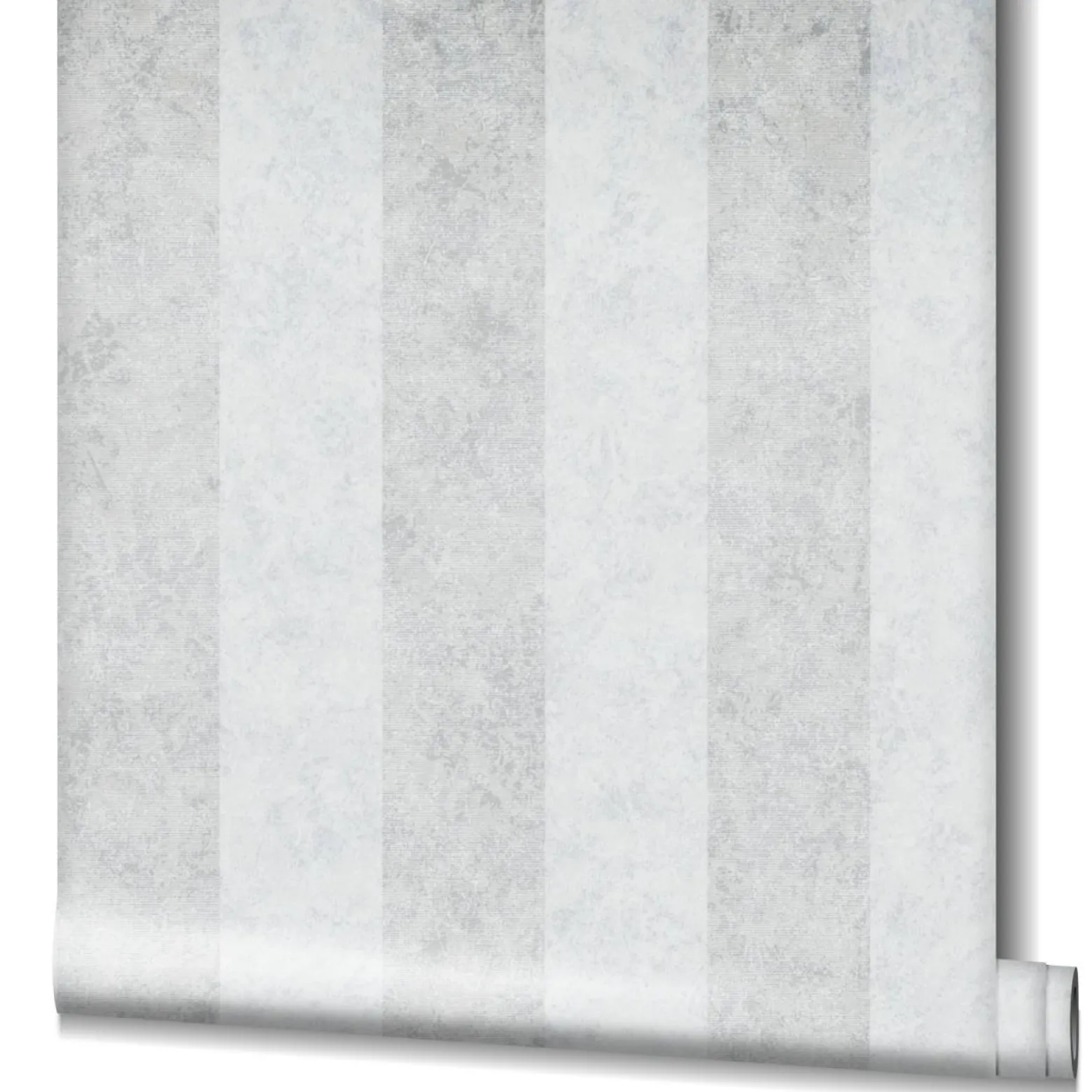 GZSZ Vliestapete Streifen Shabby Hellgrau Metallic 34819