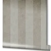 GZSZ Vliestapete Streifen Shabby Braun Metallic 34822
