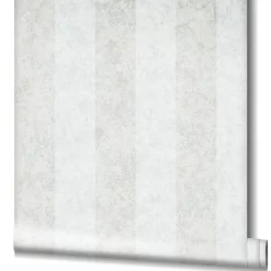 GZSZ Vliestapete Streifen Shabby Beige Metallic 34818