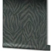 GZSZ Vliestapete Zebra Schwarz Bronze Metallic 34817
