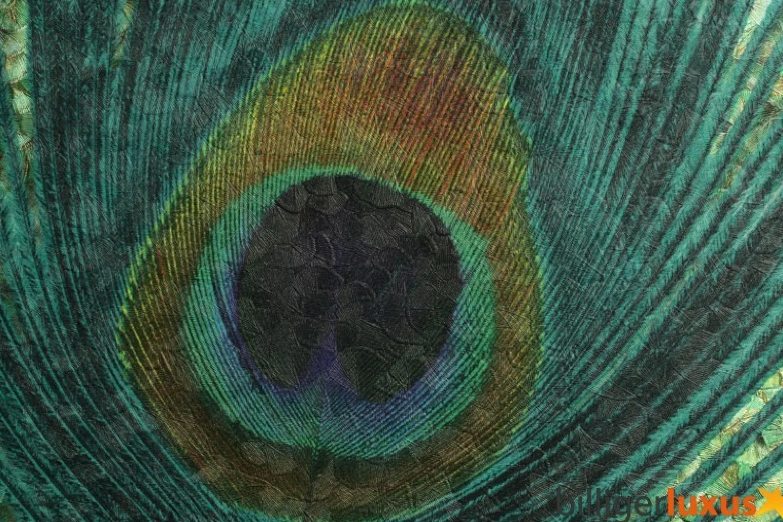 Harald Glööckler Tapeten Grün Blau Pfauenauge 52724