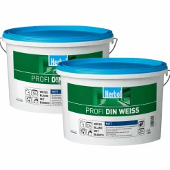 Herbol Profi DIN Innenwandfarbe 12,5 l Matt Weiß Altweiß