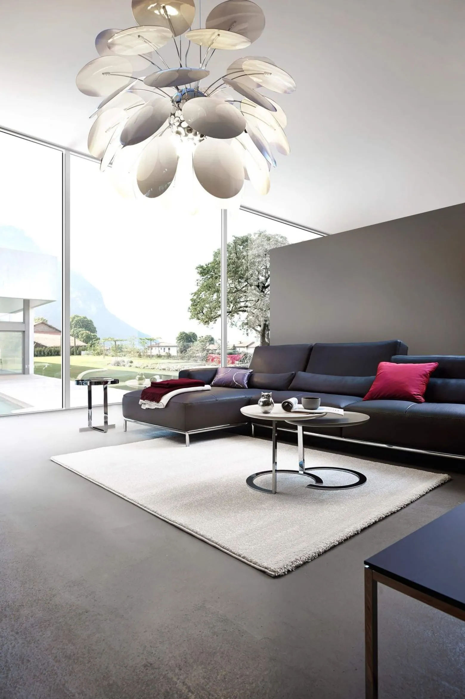 Hochflor Teppich einfarbig creme pflegeleicht Astra Samoa