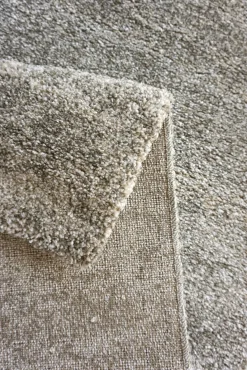 Hochflor Teppich meliert grau pflegeleicht Astra Samoa