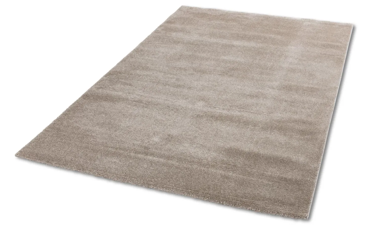 Hochflor Teppich Schöner Wohnen einfarbig beige Joy