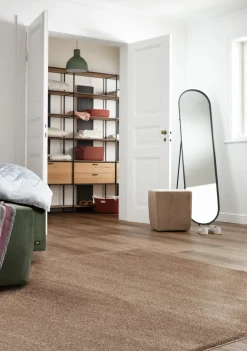 Hochflor Teppich Schöner Wohnen einfarbig beige Joy