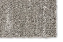 Hochflor Teppich Schöner Wohnen einfarbig grau Amaze