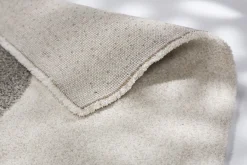 Hochflor Teppich Schöner Wohnen Kreise creme grau Amaze