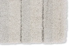 Hochflor Teppich Schöner Wohnen Streifen creme Amaze