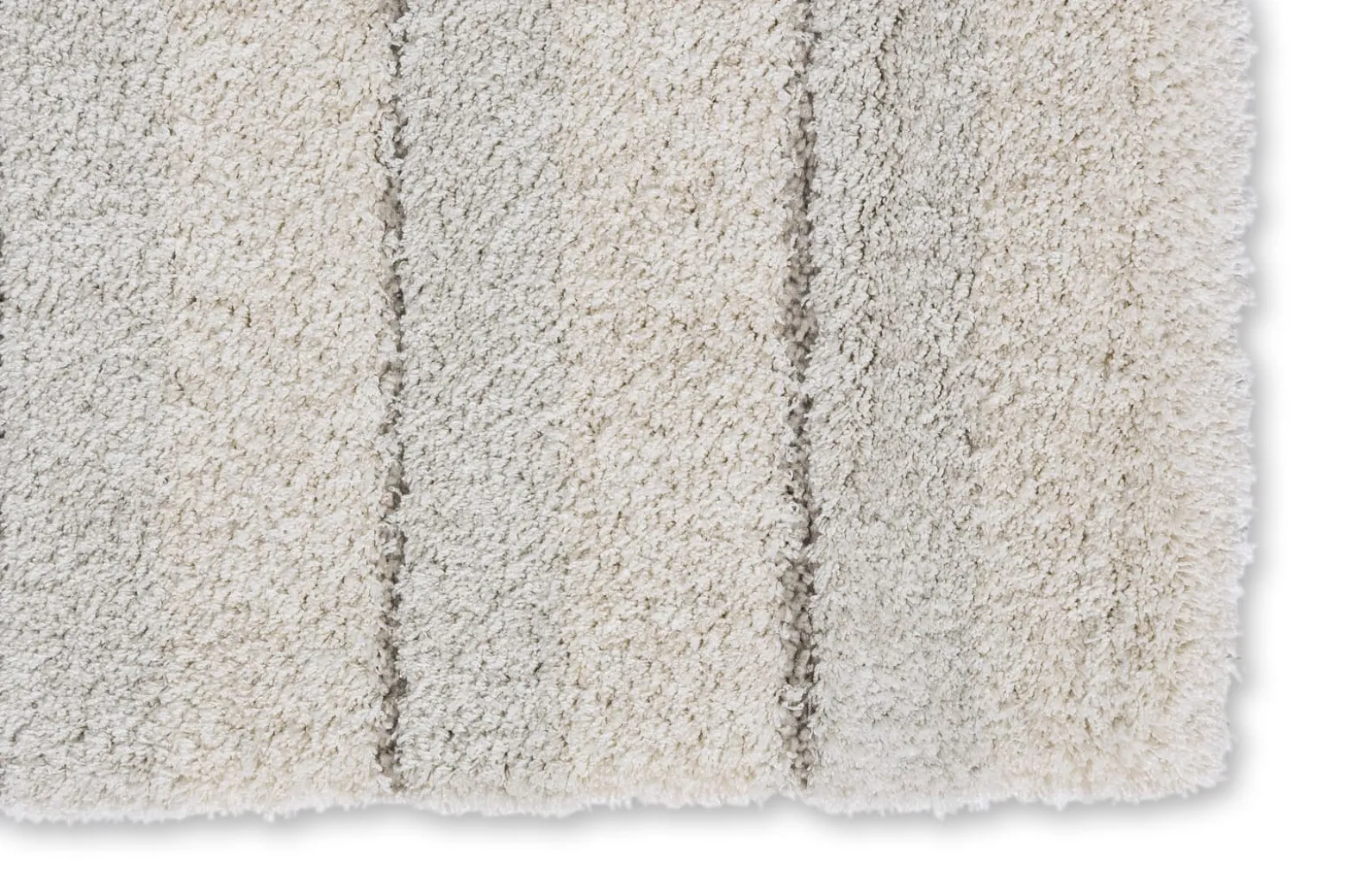 Hochflor Teppich Schöner Wohnen Streifen creme Amaze