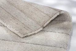 Hochflor Teppich Schöner Wohnen Streifen creme Amaze