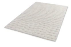 Hochflor Teppich Schöner Wohnen Streifen creme Amaze