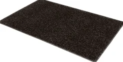 Hochflor Teppich uni anthrazit pflegeleicht Astra Samoa