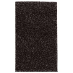 Hochflor Teppich uni anthrazit pflegeleicht Astra Samoa