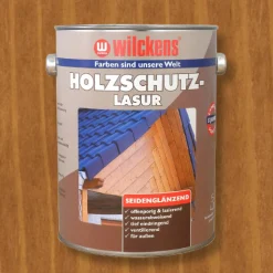 Holzschutzlasur eiche 5l Lasur Wetterschutz Wilckens