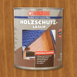 Holzschutzlasur eiche 750ml Lasur Wetterschutz Wilckens