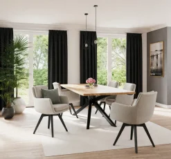 Homing Schlaufenschal Bernd schwarz blickdicht 8289-37