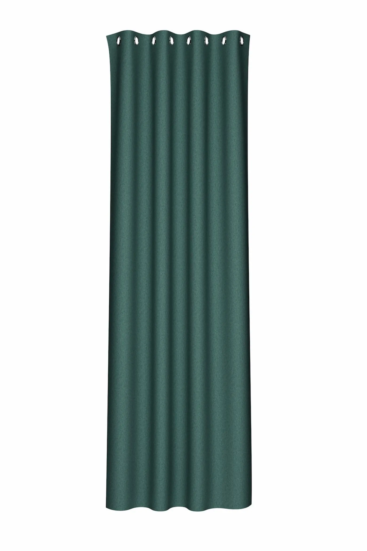 Homing Ösenschal Bahamas blau uni blickdicht 6805-35