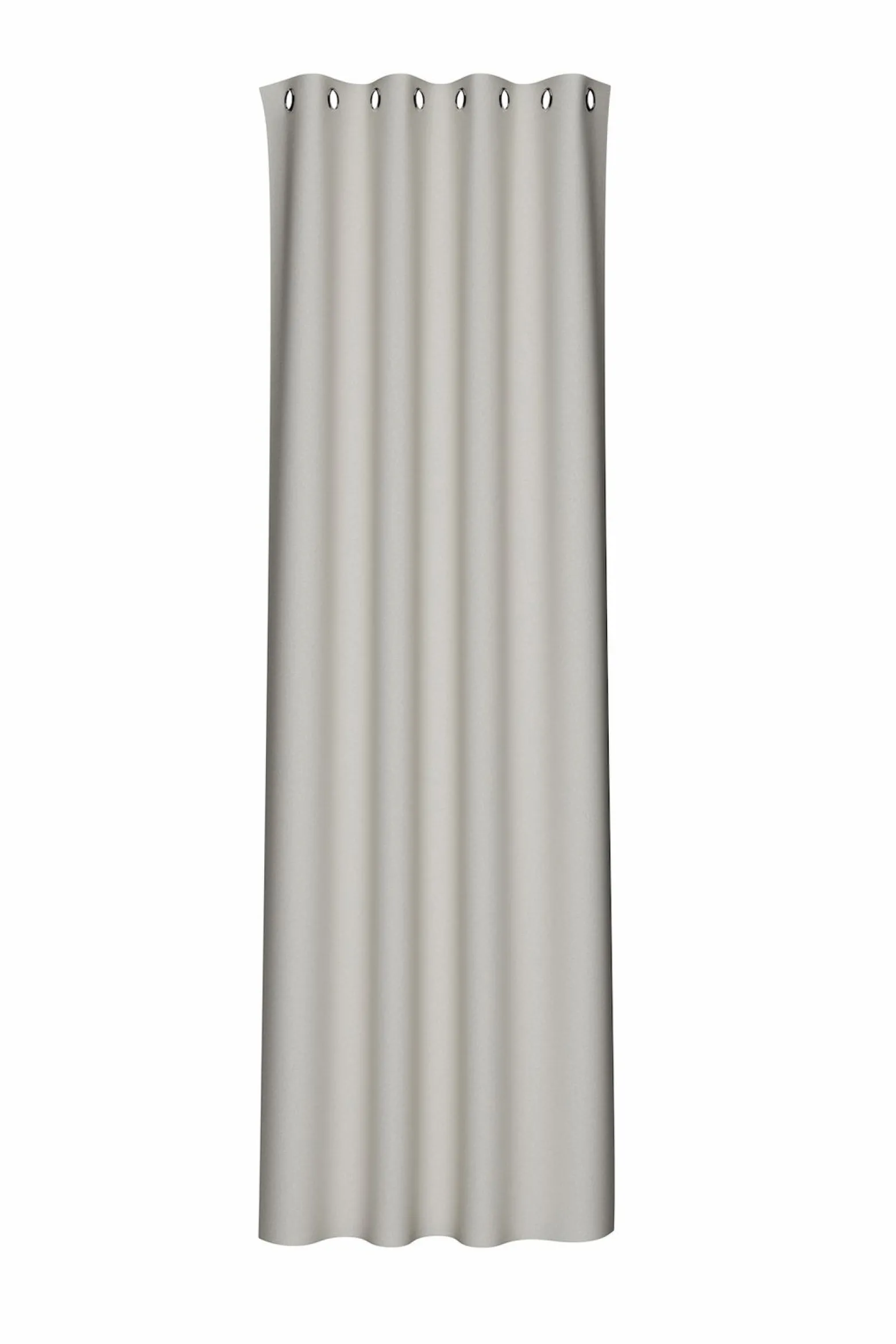 Homing Ösenschal Bahamas creme uni blickdicht 6805-11