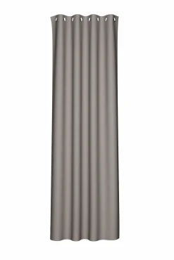 Homing Ösenschal Mia stein Uni blickdicht 8263-15