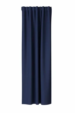 Homing Vorhang verdeckte Schlaufe Galdin blau 5954-02