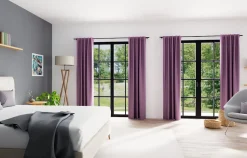 Homing Vorhang verdeckte Schlaufe Galdin mauve 6035-58